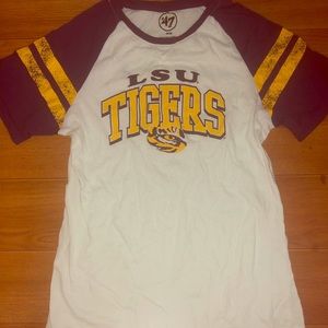 Nwot brand new, LSU T-shirt 3/4 sleeve